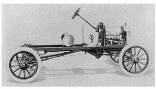 Шасси автомобиля Форд Т 1908 года