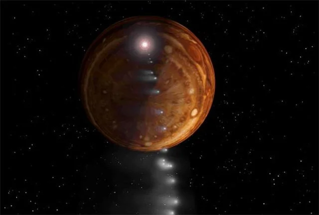 Падение обломков кометы Шумейкеров-Леви 9 на Юпитер 16-22 июля 1994 г. привело к сильнейшим нелинейным эффектам в атмосфере планеты