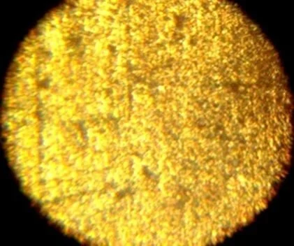 Поверхность вала пожарного насоса после испытания на коррозию