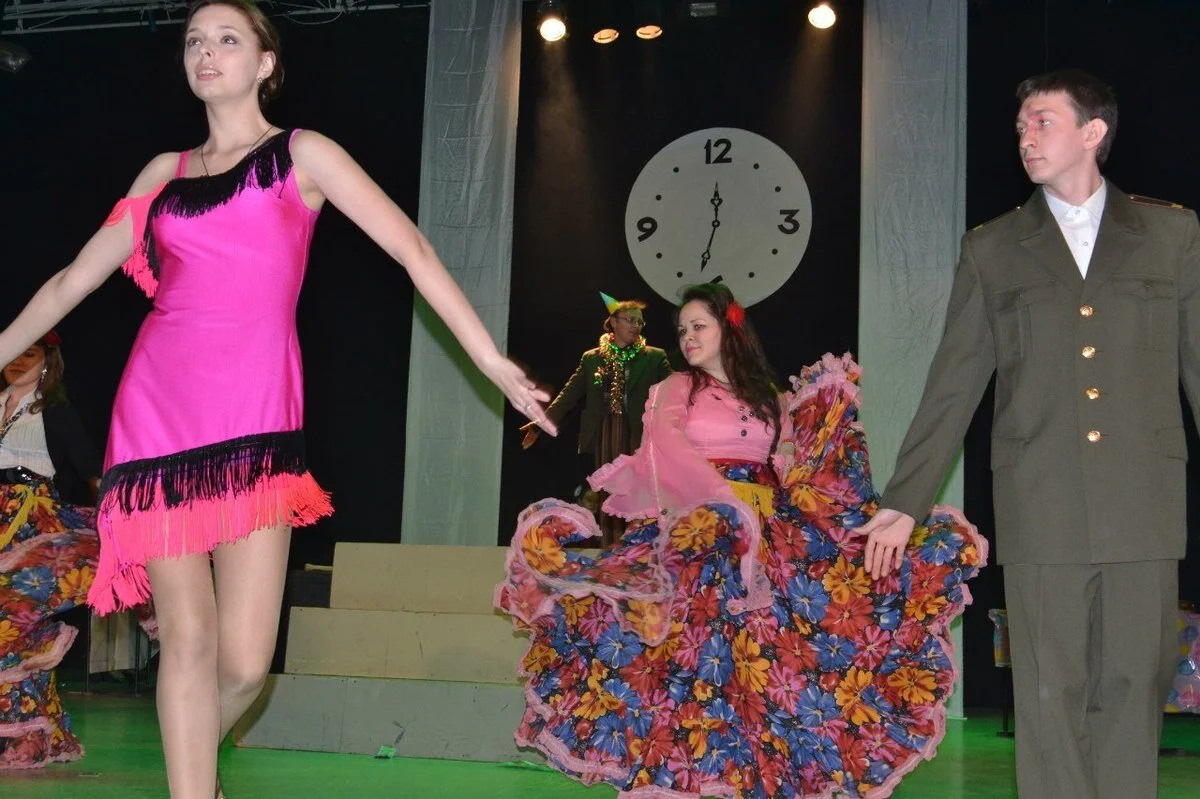 Роль главной цыганки (фото сделано 25.05.15 г).