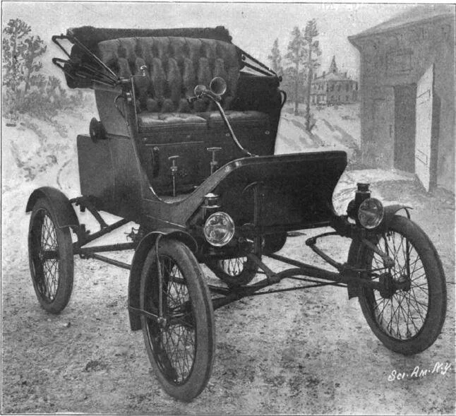 Паровой автомобиль фирмы White