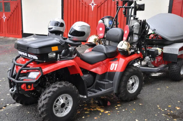 Пожарный мотовездеход