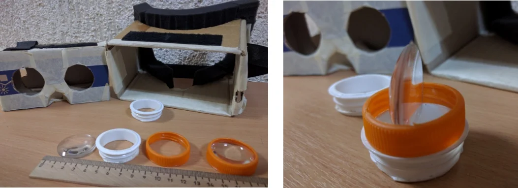 Подручные материалы для создания VR-очков