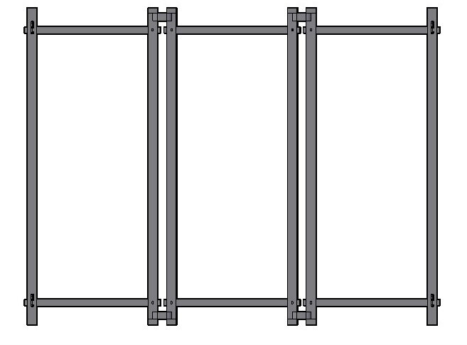 Ширма, вид спереди