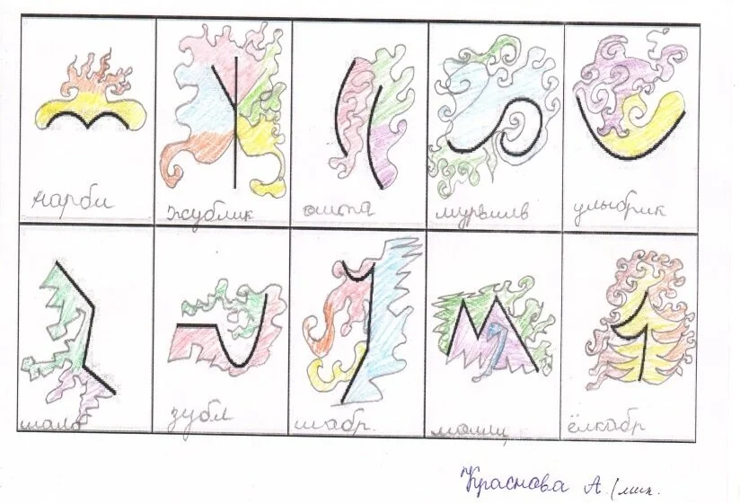 Рисунок учащейся.