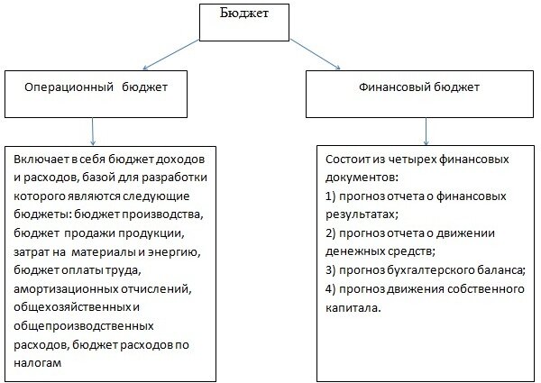 Виды бюджета