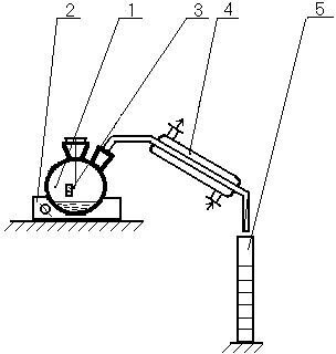 Принципиальная схема установки для удаления органического растворителя из синтетической кожи насыщенным водяным паром.