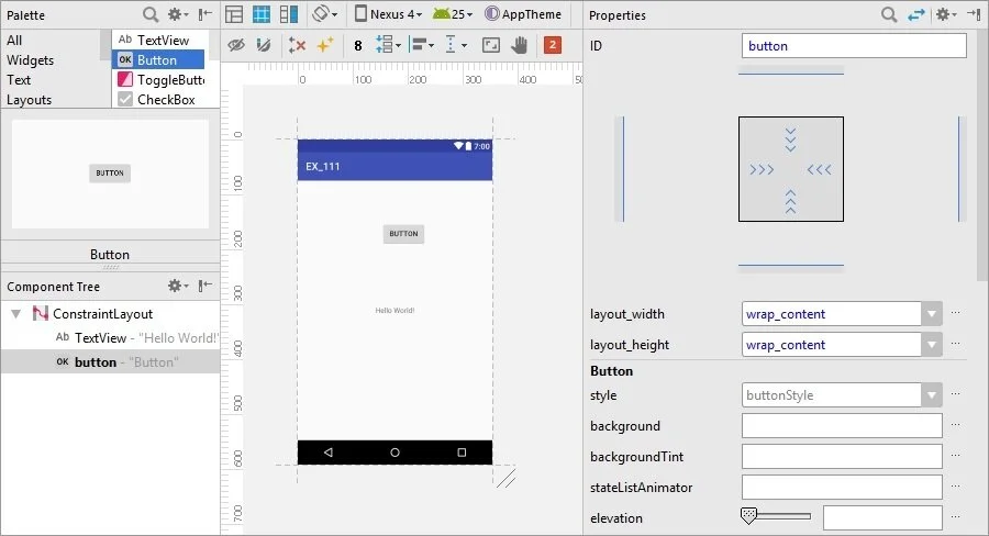Редактор оконных форм, или Activity